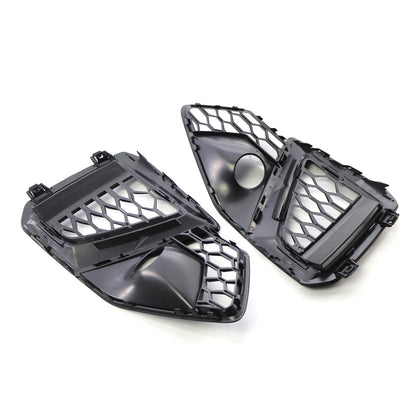 2020-2024 Audi Front Bumper Down Grille Honeycomb Style S line Fog Light Grilles For Audi A4 S4 B9.5