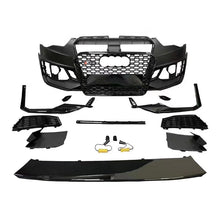 2012-2016 Audi RS5 Front Bumper For A5/S5 B8.5 Upgrade To B9 Body Kits With Fog Light Bumper Down Grille Honeycomb Grille | RS5 Front Bumper