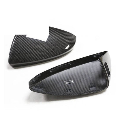 2019+ Audi A7 S7 RS7 Carbon Fiber Mirror Caps For Audi A7 S7 RS7 C8