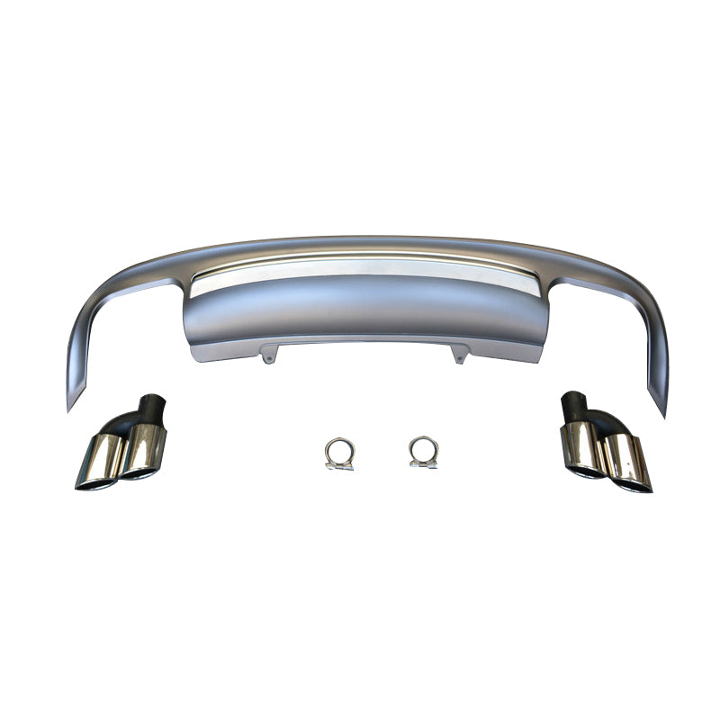 2012-2016 Audi S5 Style A5 Non S line diffuser with tailpipe For Audi A5 S5 B8.5