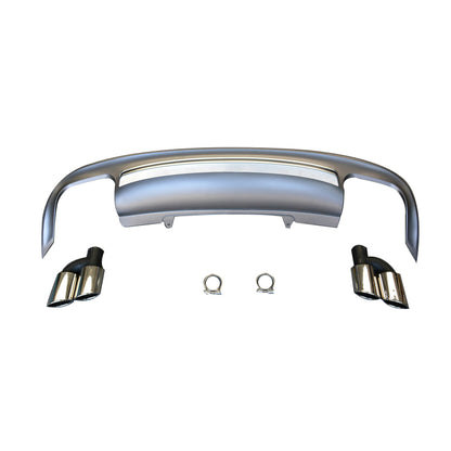 2012-2016 Audi S5 Style A5 Non S line diffuser with tailpipe For Audi A5 S5 B8.5