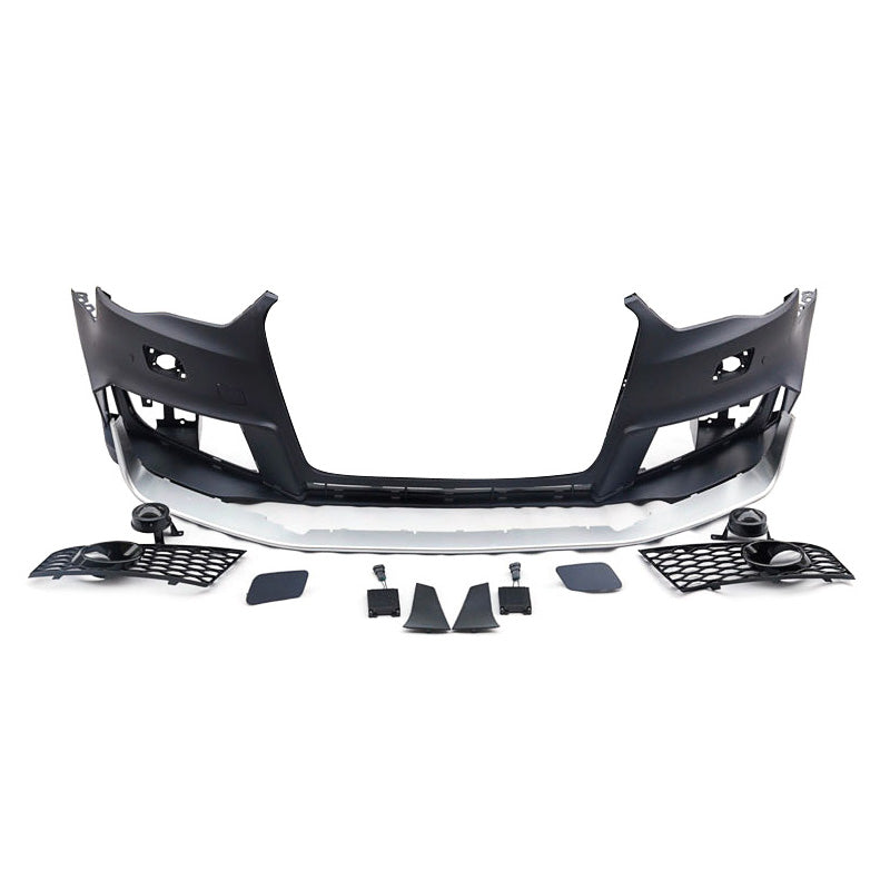 2013-2016 Audi RS3 Front Bumper For A3/S3 8V Body Kits With Honeycomb Grille Front Lip Splitter | RS3 Bumper