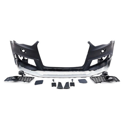 2013-2016 Audi RS3 Front Bumper For A3/S3 8V Body Kits With Honeycomb Grille Front Lip Splitter | RS3 Bumper