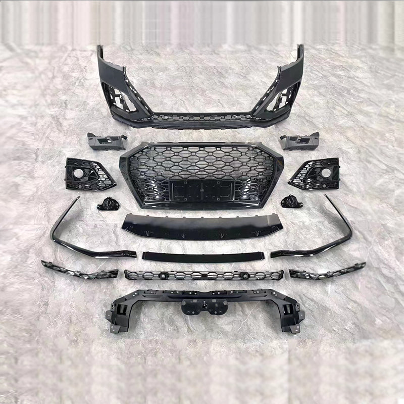 2022-2025 Audi Q5/SQ5 B9.5 Body Kits Upgrade To RSQ8 Front Bumper With Honeycomb Grille | RSQ8 Style Bumper