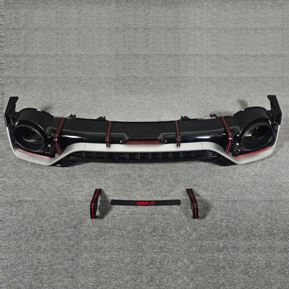 2020-2024 Audi RS5 Style A5 Diffuser With Tailpipe For Audi A5 S5 B9.5