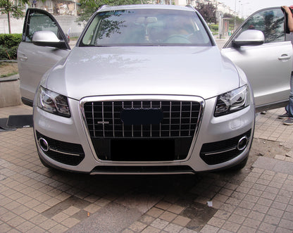 2009-2012 Audi Front Bumper Down Grille Honeycomb Style Non S line Fog Light Grilles For Audi Q5 SQ5 8R/B8