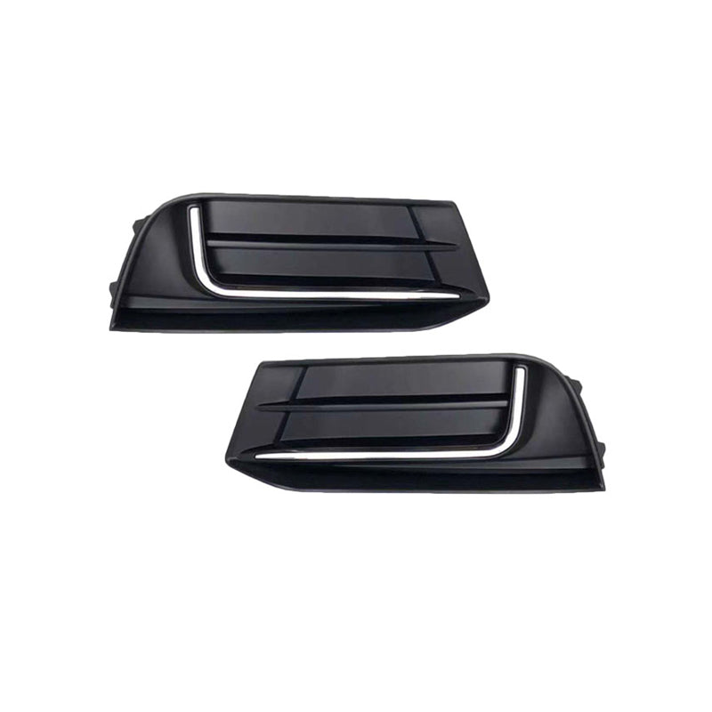 2017-2019 Audi Front Bumper Down Grille Honeycomb Style Non S line Fog Light Grilles For Audi A3 S3 8V.5
