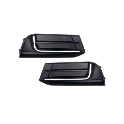 2017-2019 Audi Front Bumper Down Grille Honeycomb Style Non S line Fog Light Grilles For Audi A3 S3 8V.5