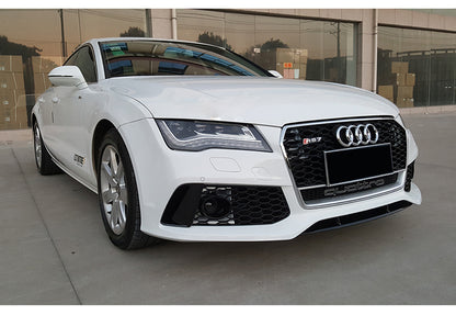 2016-2018 Audi RS7 Honeycomb Grille With Lower Mesh Quattro For Audi A7 S7 C7.5