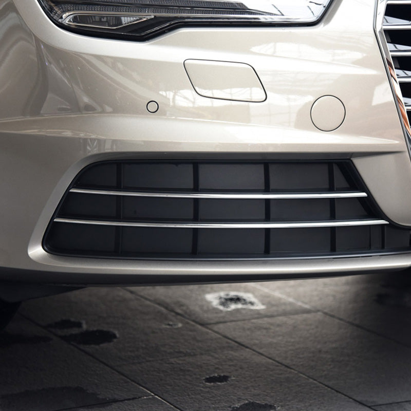 2016-2018 Audi Front Bumper Down Grille Honeycomb Style Fog Light Grilles For Audi A7 S7 C7.5