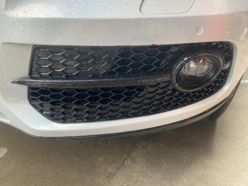 2013-2018 Audi Front Bumper Down Grille Honeycomb Style Non S Line Fog Light Grilles For Audi Q5 SQ5 8R.5/B8.5