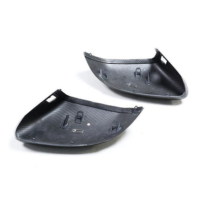 2019+ Audi Q8 SQ8 RSQ8 Carbon Fiber Mirror Caps For Audi Q8 SQ8 RSQ8 4M