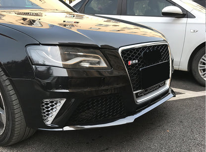 2008-2012 Audi RS4 Honeycomb Front Grille With Lower Mesh Quattro For Audi A4 S4 B8