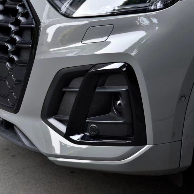 2022-2025 Audi Front Bumper Down Grille Honeycomb Style S Line Fog Light Grilles For Audi Q5 SQ5 B9.5