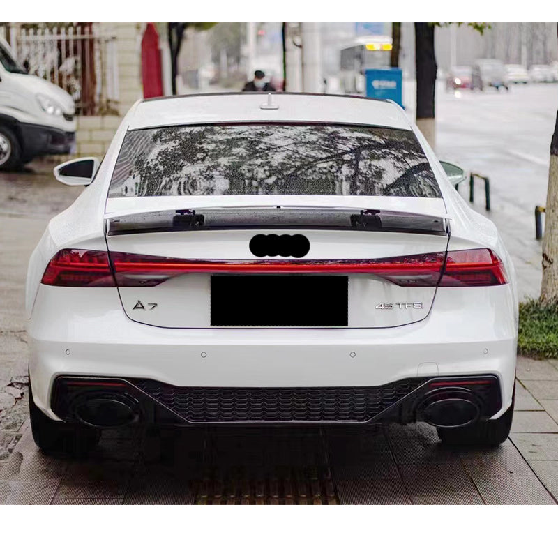2019-2025 Audi RS7 S7 Style A7 Rear Diffuser With Tailpipe For Audi A7 S7 C8