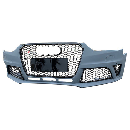 2013-2016 Audi RS4 Front Bumper For A4/S4 B8.5 Body Kits WithFog Light Grille Honeycomb Grille | RS4 Front Bumper