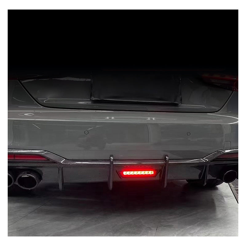 2020-2024 Audi S5 Style A5 Carbon Fiber Diffuser With Tailpipe For Audi A5 S5 B9.5