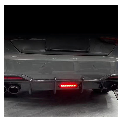 2020-2024 Audi S5 Style A5 Carbon Fiber Diffuser With Tailpipe For Audi A5 S5 B9.5