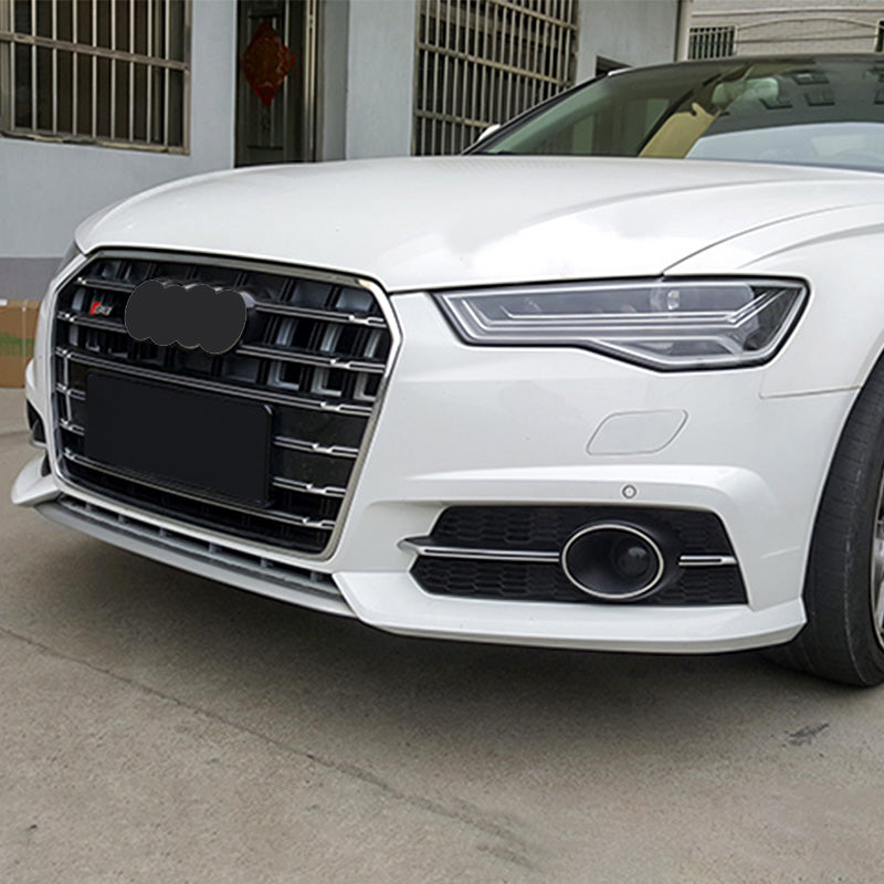 2016-2018 Audi Front Bumper Down Grille Honeycomb Style S Line Fog Light Grilles For Audi A6 S6 C7.5