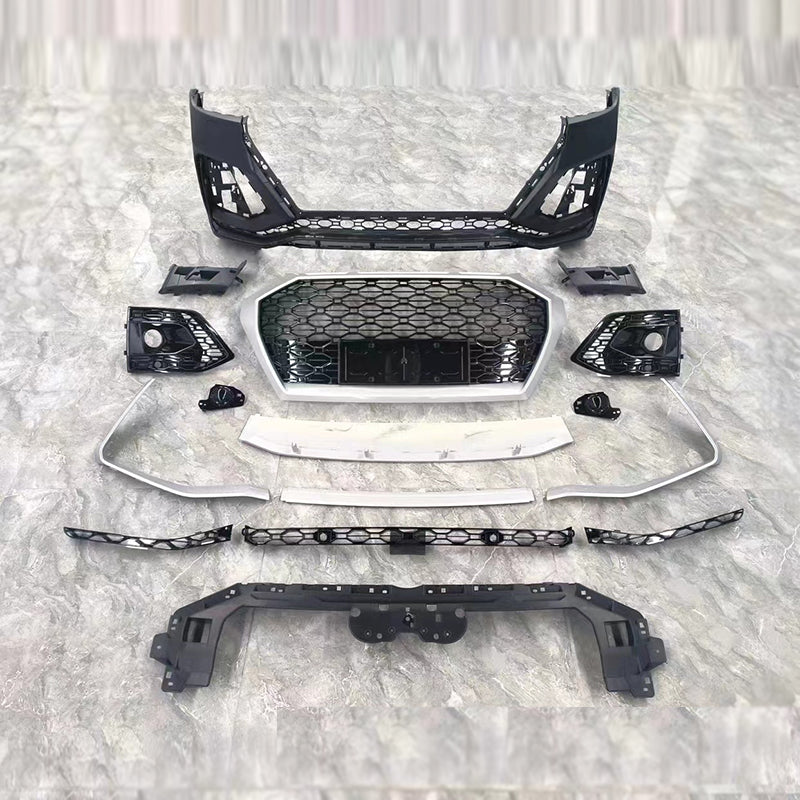 2022-2025 Audi Q5/SQ5 B9.5 Body Kits Upgrade To RSQ8 Front Bumper With Honeycomb Grille | RSQ8 Style Bumper