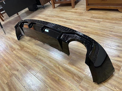 2019-2025 Audi Q5 SQ5 To RSQ8 Style Rear Diffuser With Tailpipe For Audi Q5 SQ5 B9 B9.5