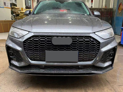 2022-2025 Audi RSQ5 Front Bumper For Q5/SQ5 B9.5 Body Kits With Honeycomb Grille | RSQ5 Bumper