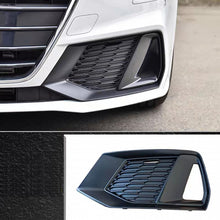 2019-2025 Audi Front Bumper Down Grille Honeycomb Style Fog Light Grilles For Audi A7 S7 C8