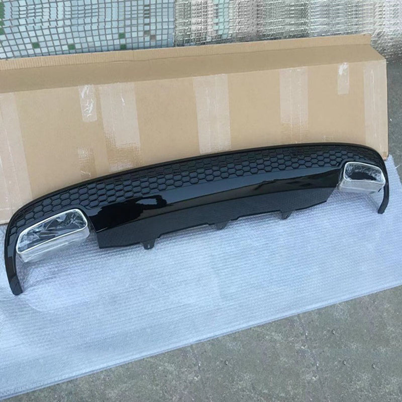 2012-2015 Audi A6 S6 Rear Diffuser With Tailpipe For Audi A6 S6 C7