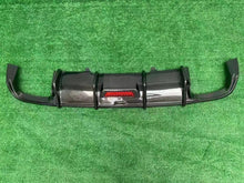 2017-2019 Audi S4 style carbon fiber diffuser with tail pipe For Audi A4 S4 B9