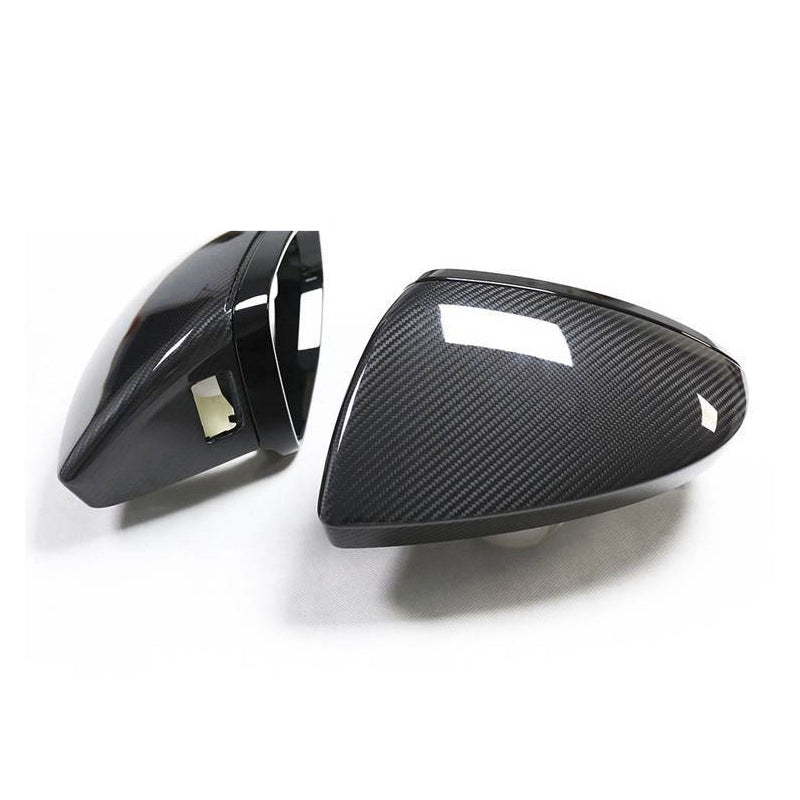 2019+ Audi A7 S7 RS7 Carbon Fiber Mirror Caps For Audi A7 S7 RS7 C8