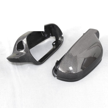 2013-2016 Audi A4 S4 RS4 Carbon Fiber Mirror Caps For Audi A4 B8.5