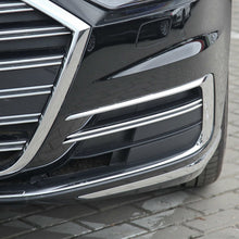2019-2022 Audi Front Bumper Down Grille Honeycomb Style Fog Light Grilles For Audi A8 S8 D5