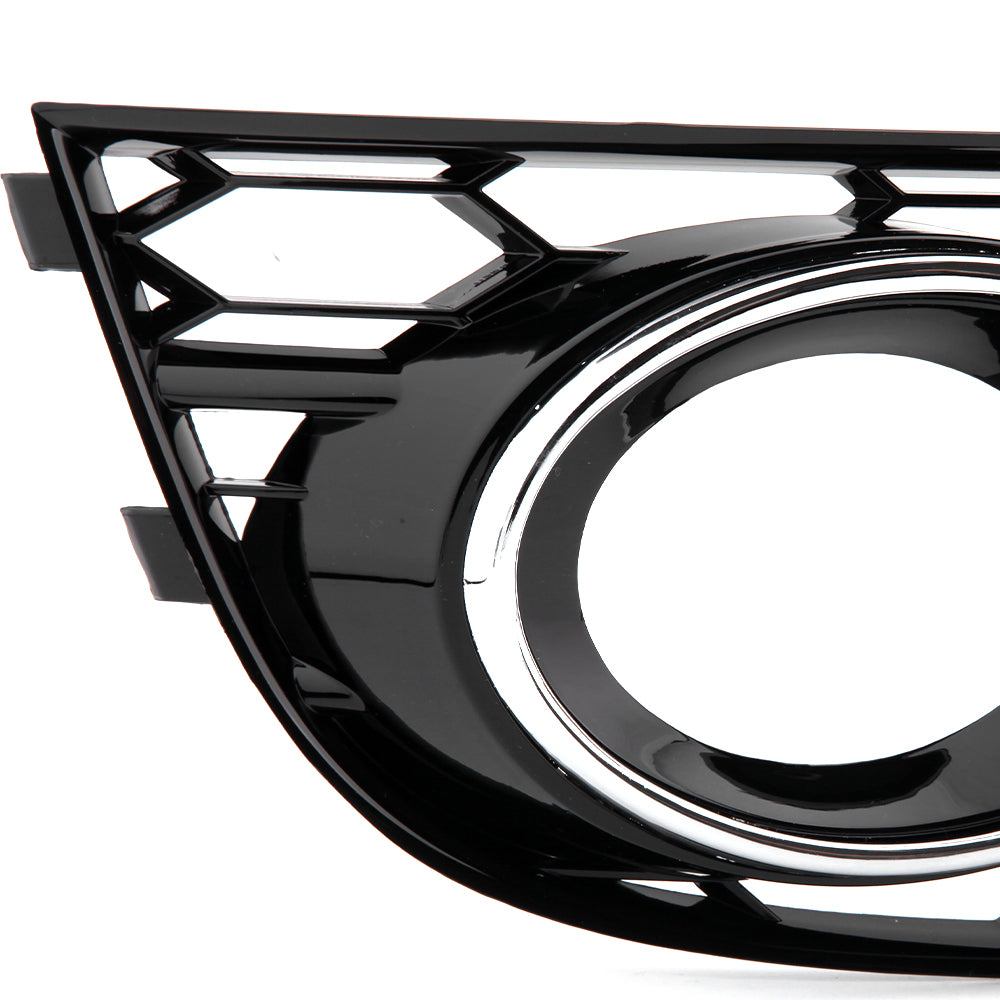 2008-2012 Audi Front Bumper Down Grille Honeycomb Style Allroad Fog Light Grilles For Audi A4 S4 B8