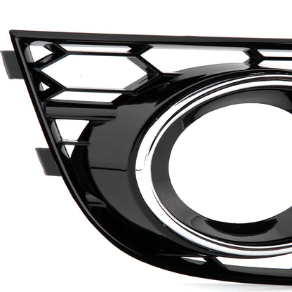 2008-2012 Audi Front Bumper Down Grille Honeycomb Style Allroad Fog Light Grilles For Audi A4 S4 B8