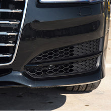 2015-2018 Audi Front Bumper Down Grille Honeycomb Style S line Fog Light Grilles For Audi A8 S8 D4 PA
