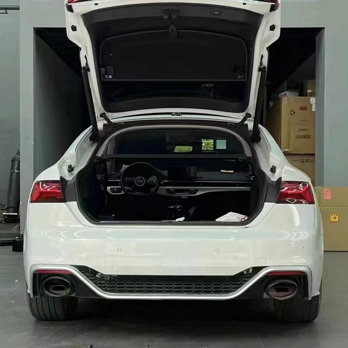 2020-2024 Audi RS5 Style A5 Diffuser With Tailpipe For Audi A5 S5 B9.5