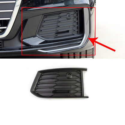2019-2022 Audi Front Bumper Down Grille Honeycomb Style S Line Fog Light Grilles For Audi A6 S6 C8