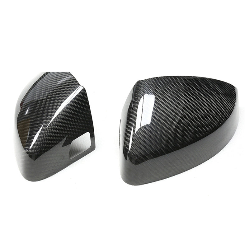 2013-2020 Audi A3 S3 RS3 Carbon Fiber Mirror Caps For Audi A3 S3 RS3 8V 8V.5