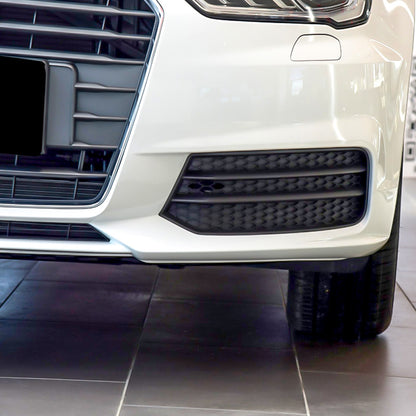 2016-2018 Audi Front Bumper Down Grille Honeycomb Style Fog Light Grilles For Audi A1 S1