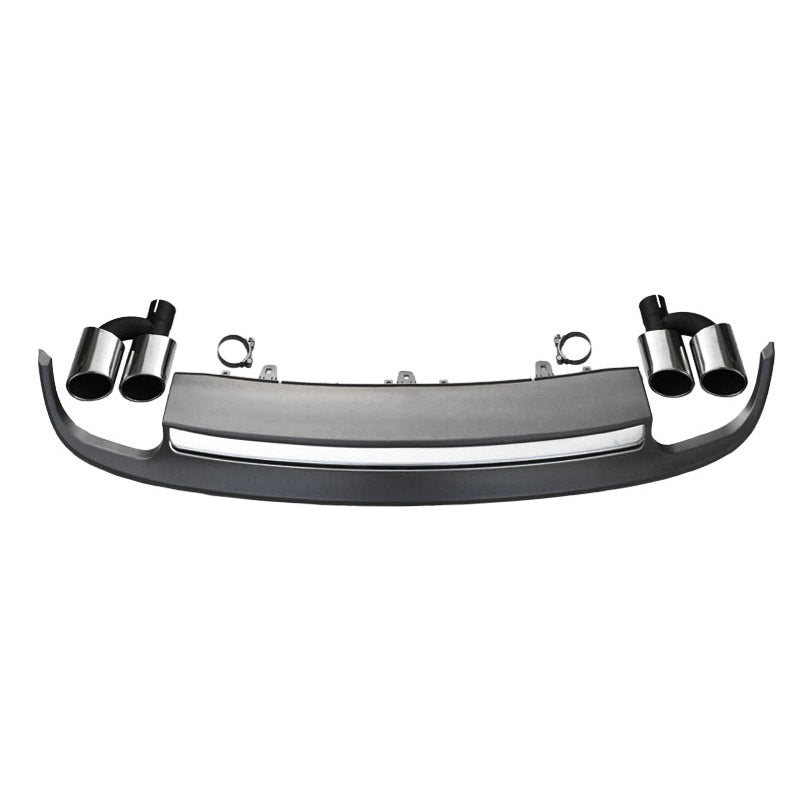 2009-2015 Audi RS7 S7 Style A7 Rear Diffuser With Tailpipe For Audi A7 C7 Non S Line