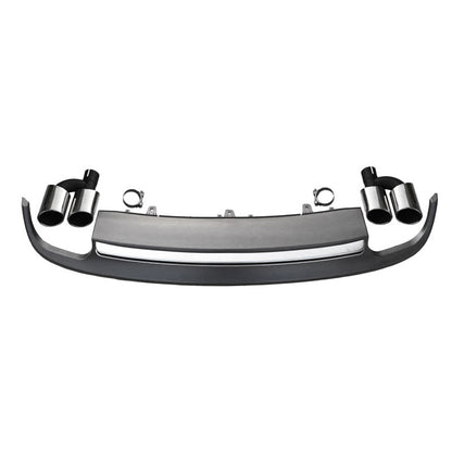2009-2015 Audi RS7 S7 Style A7 Rear Diffuser With Tailpipe For Audi A7 C7 Non S Line