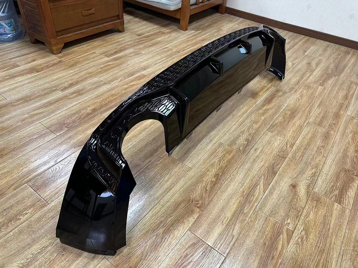 2019-2025 Audi Q5 SQ5 To RSQ8 Style Rear Diffuser With Tailpipe For Audi Q5 SQ5 B9 B9.5