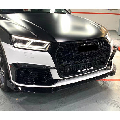 2019-2021 Audi RSQ5 Front Bumper For Q5/SQ5 B9 RSQ5 Style Body Kits With Honeycomb Grille Front Lip Splitter | RSQ5 Bumpe