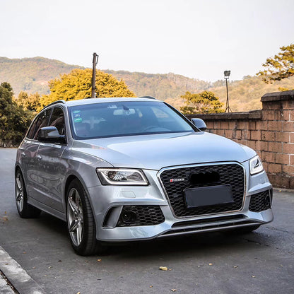 2013-2018 Audi RSQ5 Front Bumper For Q5/SQ5 8R.5/B8.5 RSQ5 Style Body Kits With Honeycomb Grille | RSQ5 Bumper