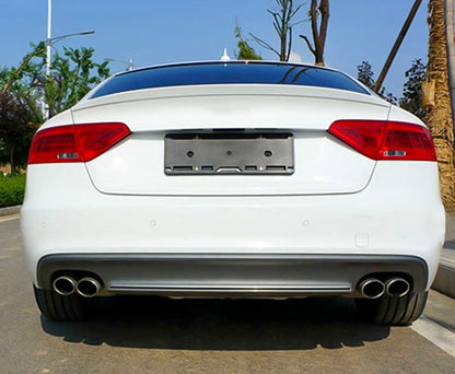 2012-2016 Audi S5 Style A5 Non S line diffuser with tailpipe For Audi A5 S5 B8.5
