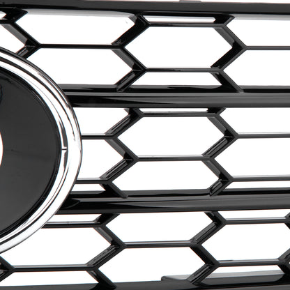 2008-2012 Audi Front Bumper Down Grille Honeycomb Style Allroad Fog Light Grilles For Audi A4 S4 B8