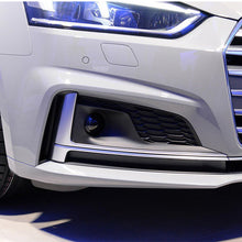 2017-2019 Audi Front Bumper Down Grille Honeycomb Style S-line Fog Light Grilles For Audi A5 S5 B9