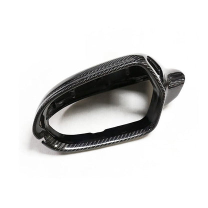 2012-2018 Audi A6 S6 RS6 Carbon Fiber Mirror Caps For Audi A6 S6 RS6 C7 C7.5
