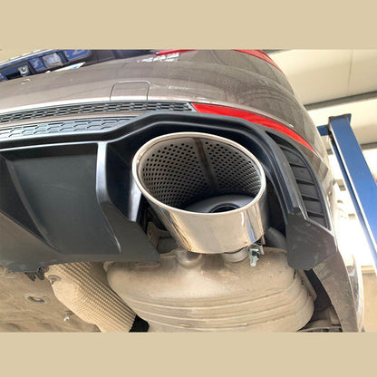 2017-2019 Audi RS4 Style A4 Diffuser With Large Dual Tailpipe For Audi A4 S4 B9