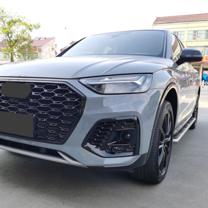 2022-2025 Audi Front Bumper Down Grille Honeycomb Style S Line Fog Light Grilles For Audi Q5 SQ5 B9.5